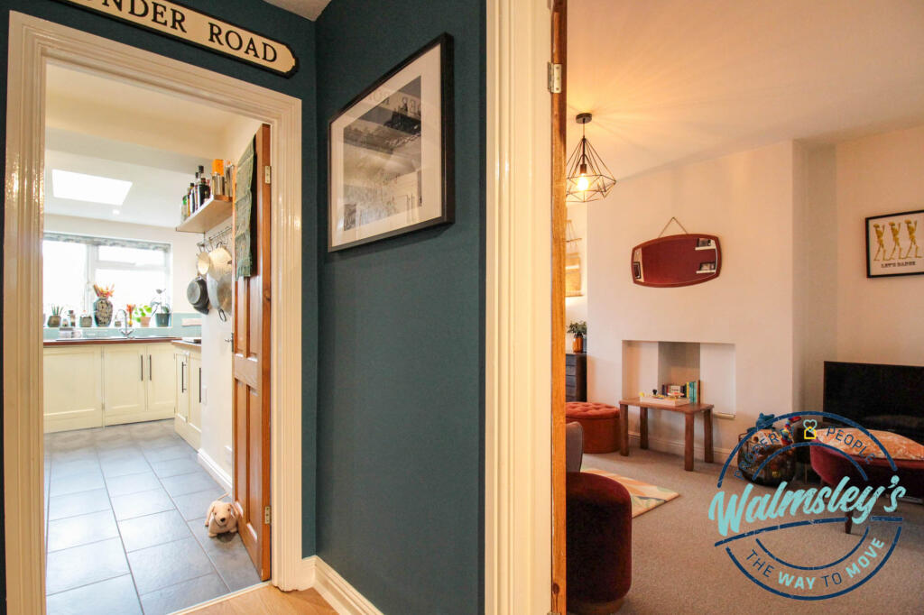 Hallway towards kitchen &amp; family room