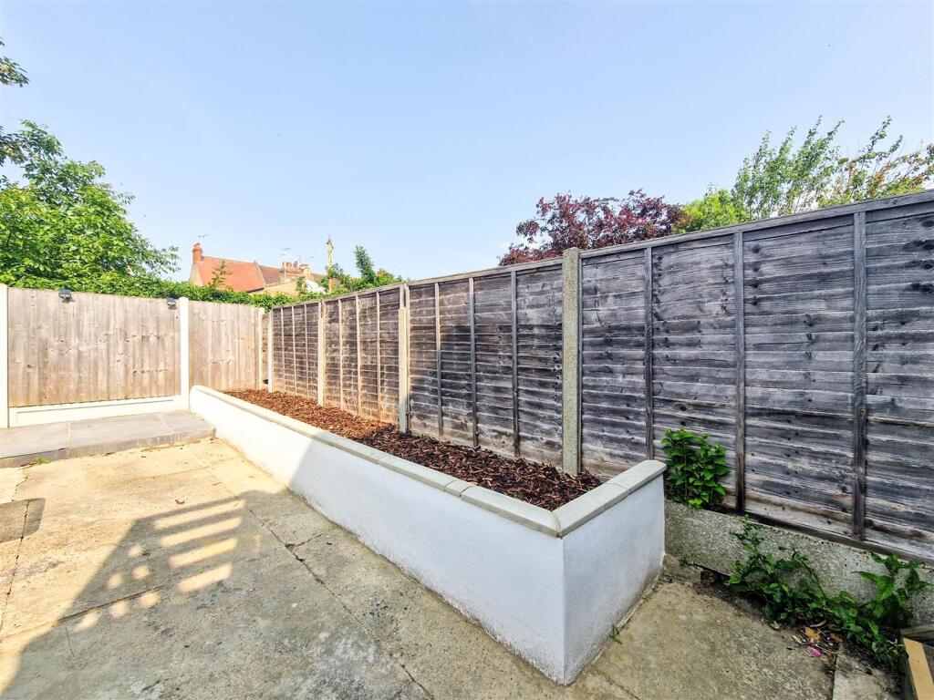 Section of garden (right hand half &amp; raised area t