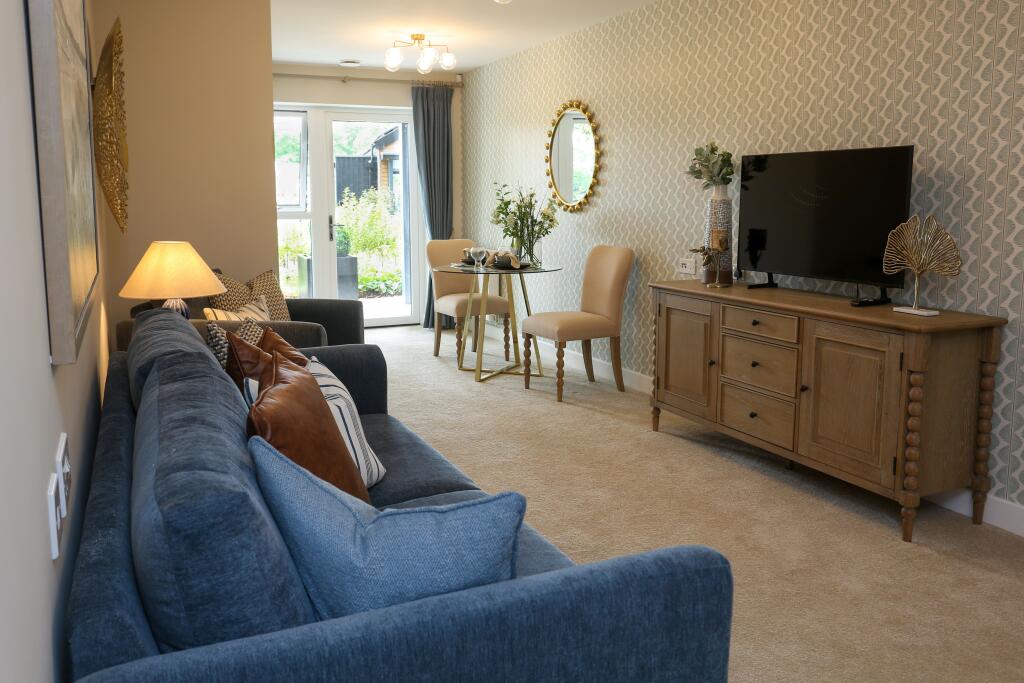 Show home living room