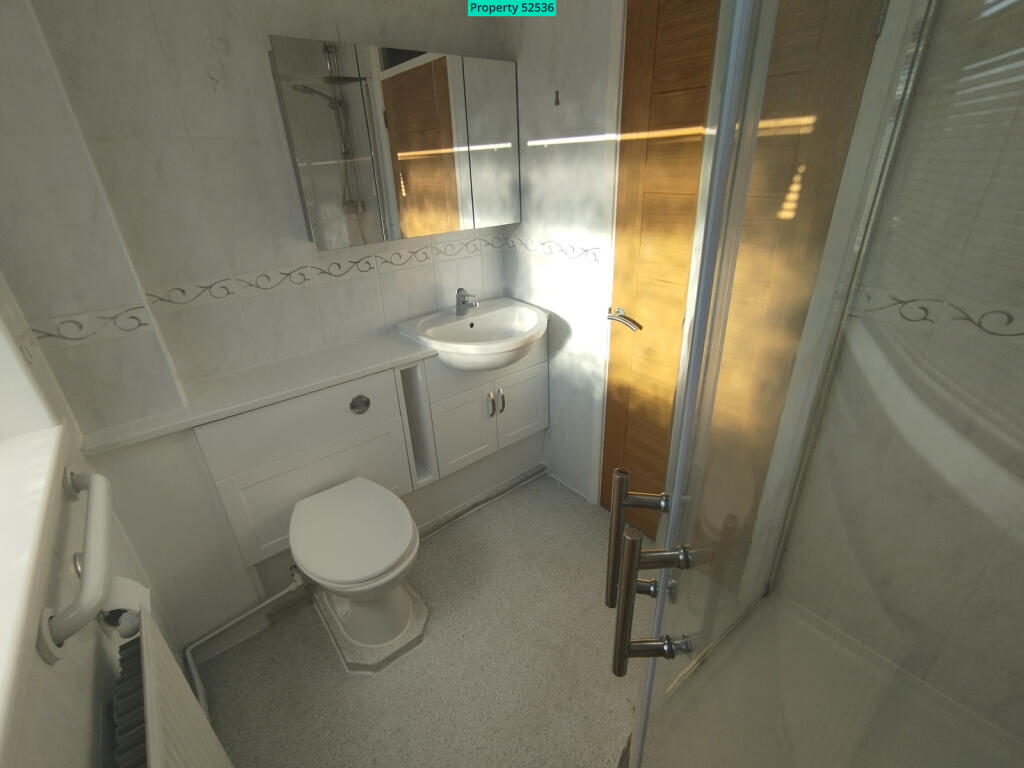Upstairs shower room