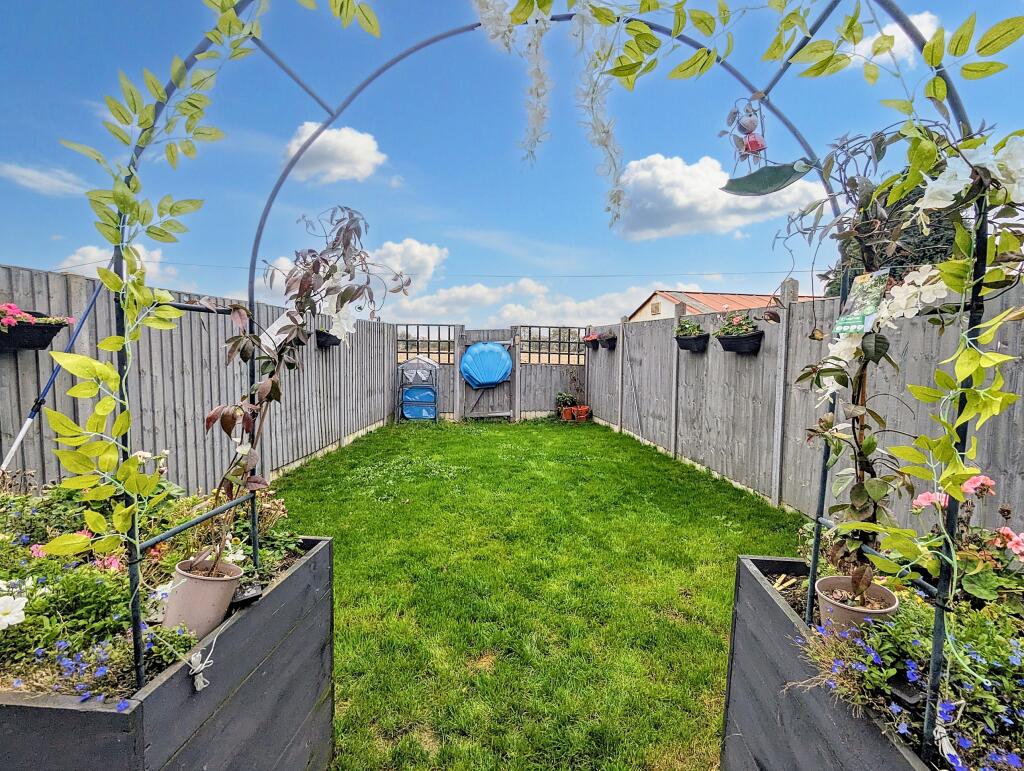 Rear garden