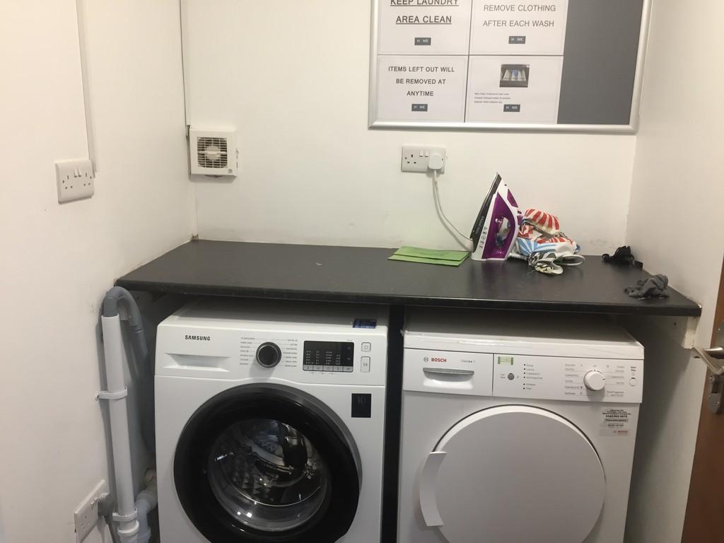 communal laundry