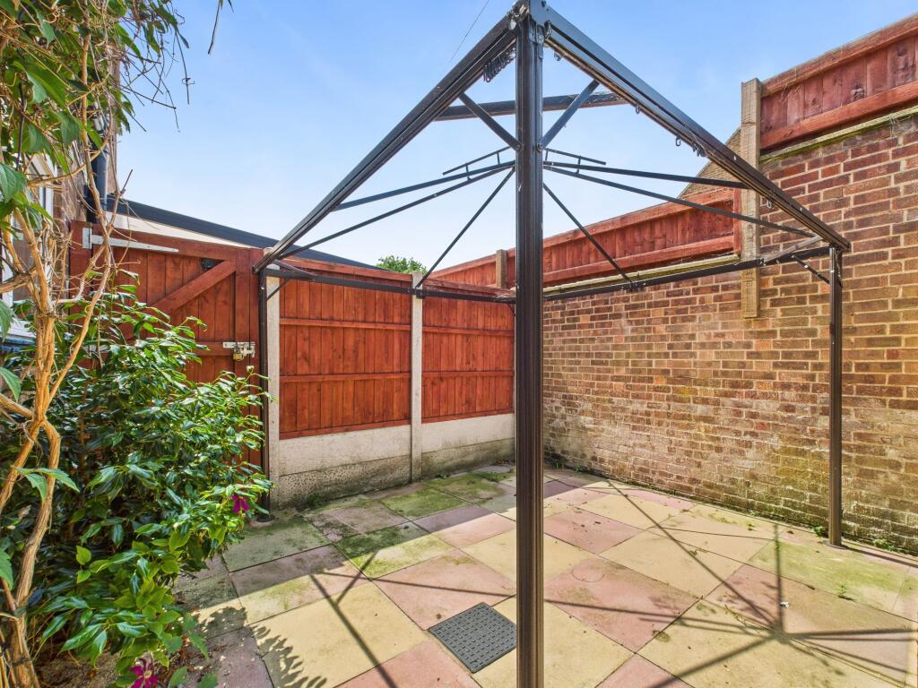 Rear Patio Area