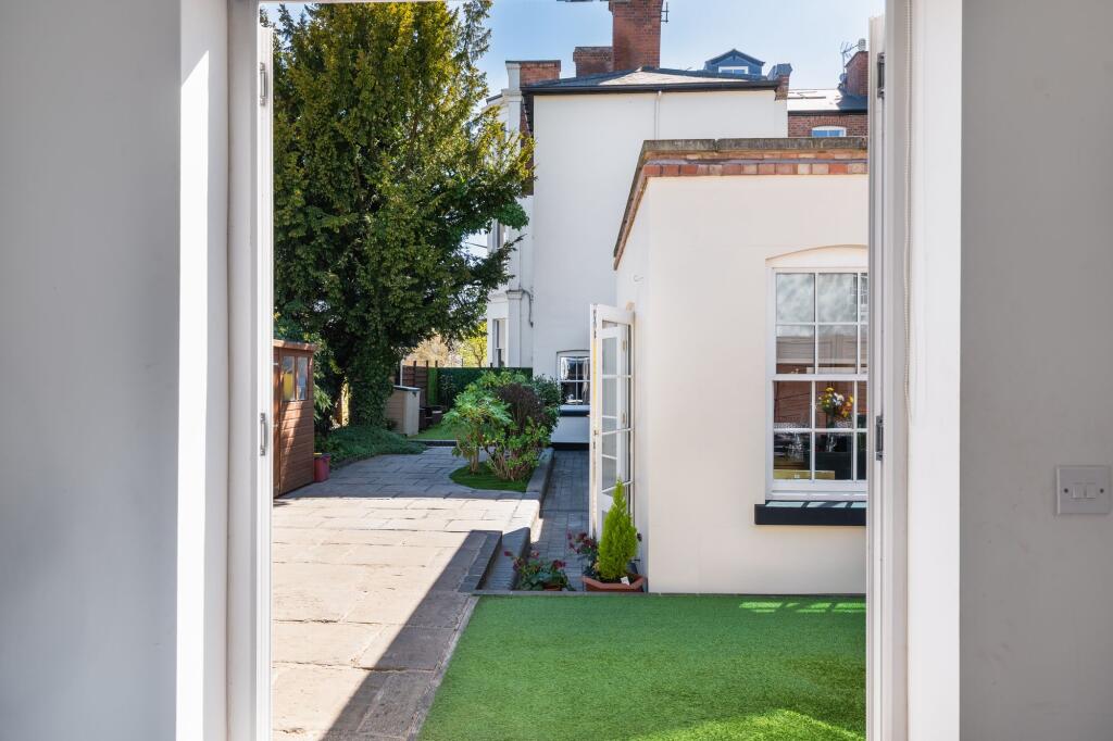 View from the entertaining space