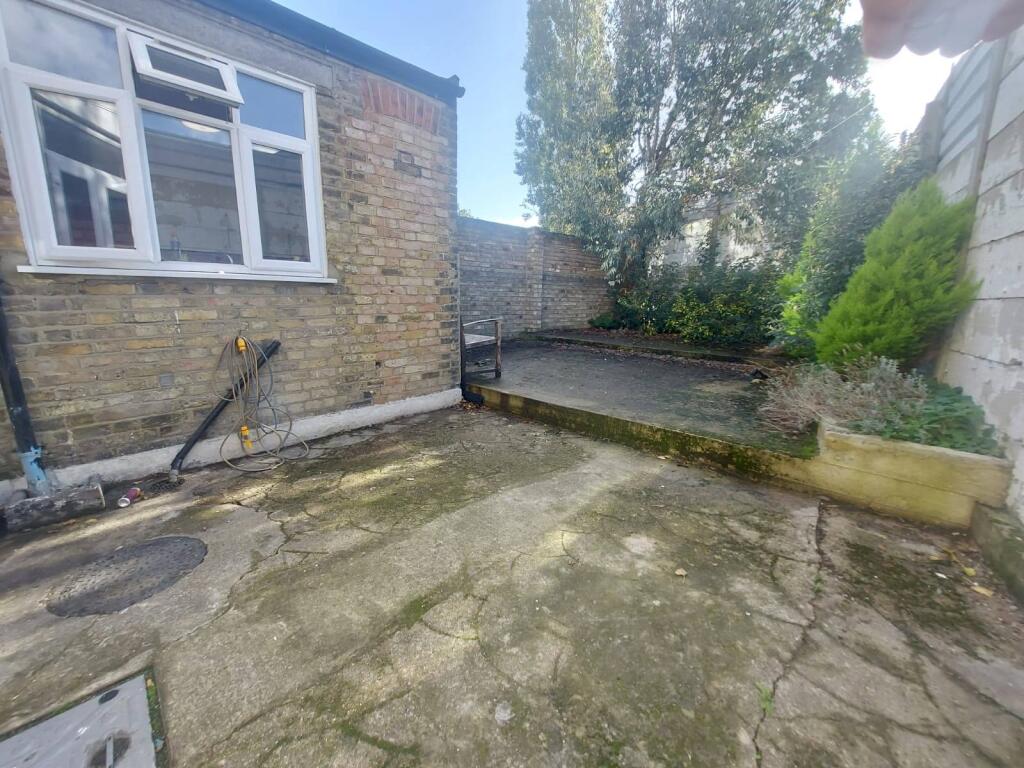 Rear garden