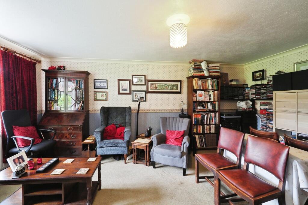 Large lounge and dining space