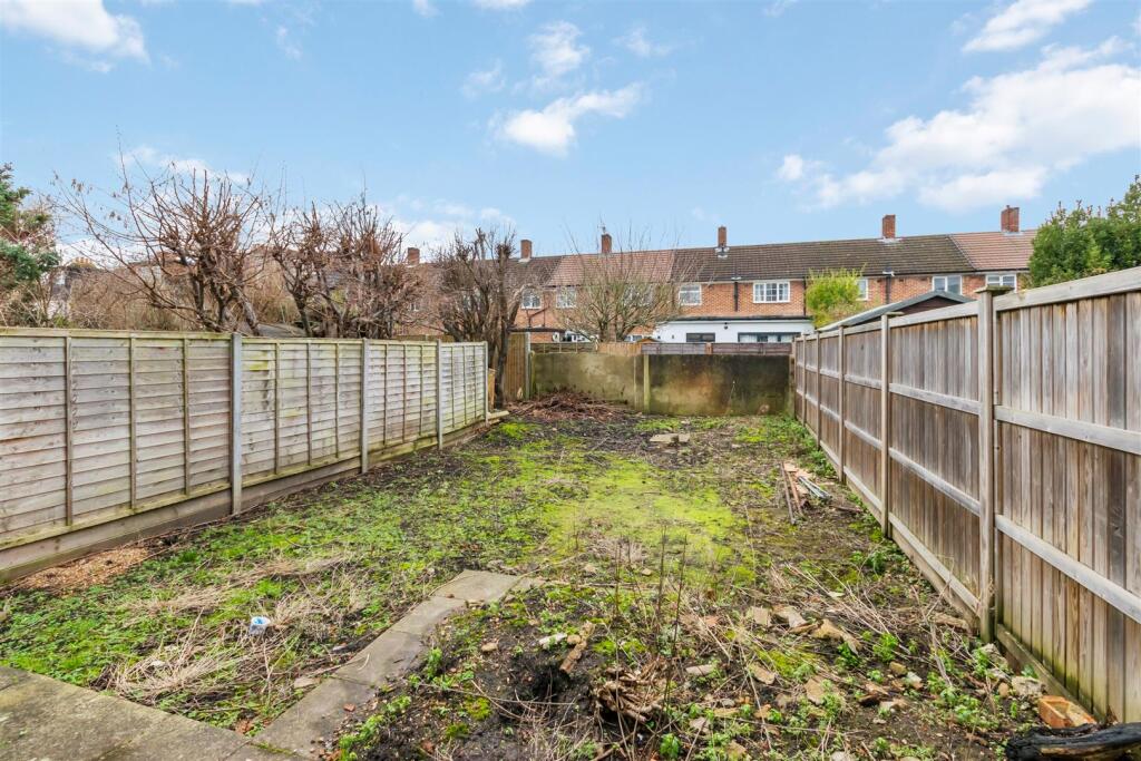 West Facing Garden