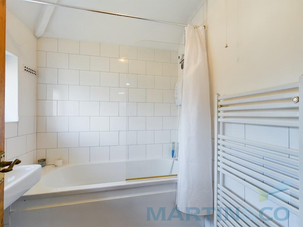 Bathroom upstairs...