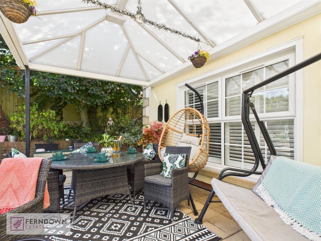 Covered Seating Area