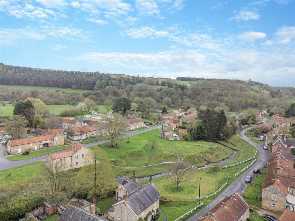 Aerial Village Shot