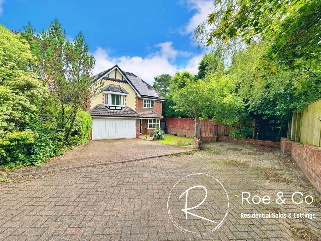 The property &amp; driveway