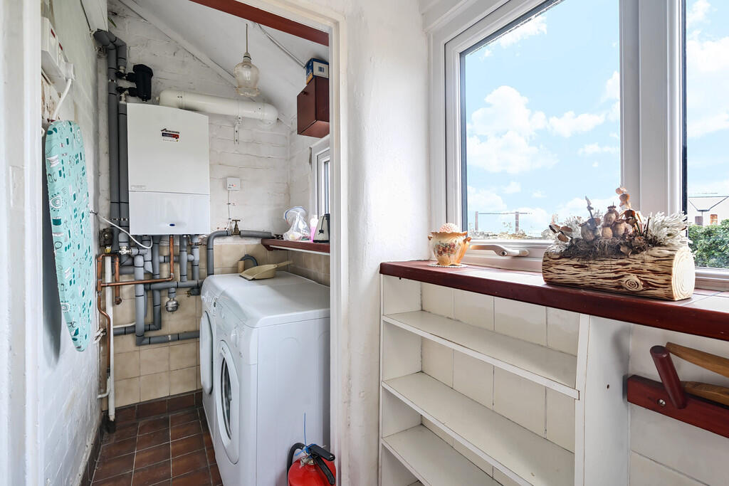 Rear Porch and Ut...