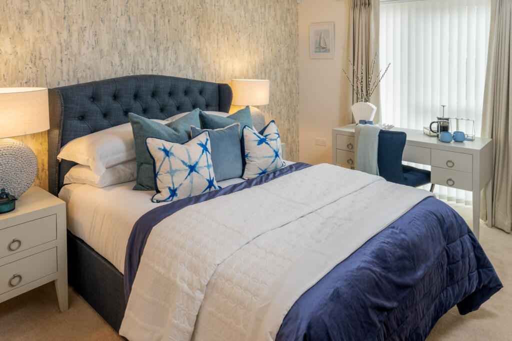 Show home bedroom