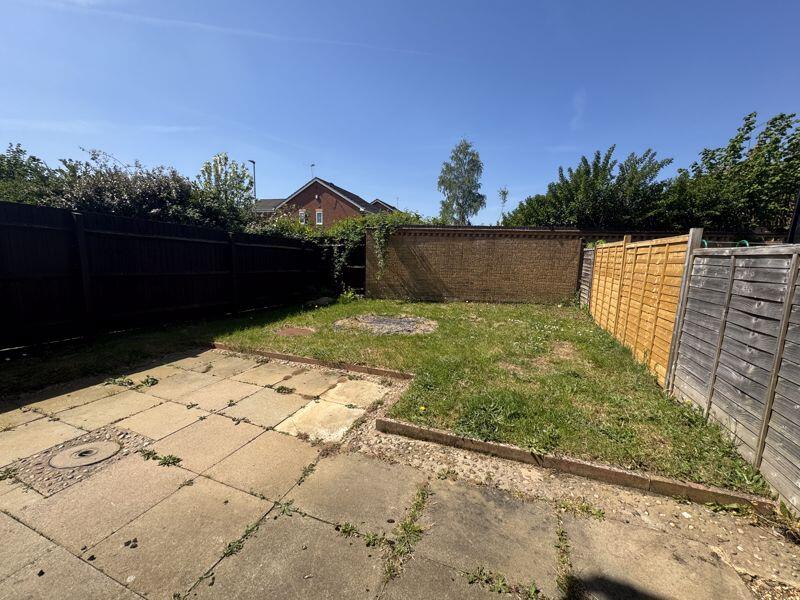 Rear garden