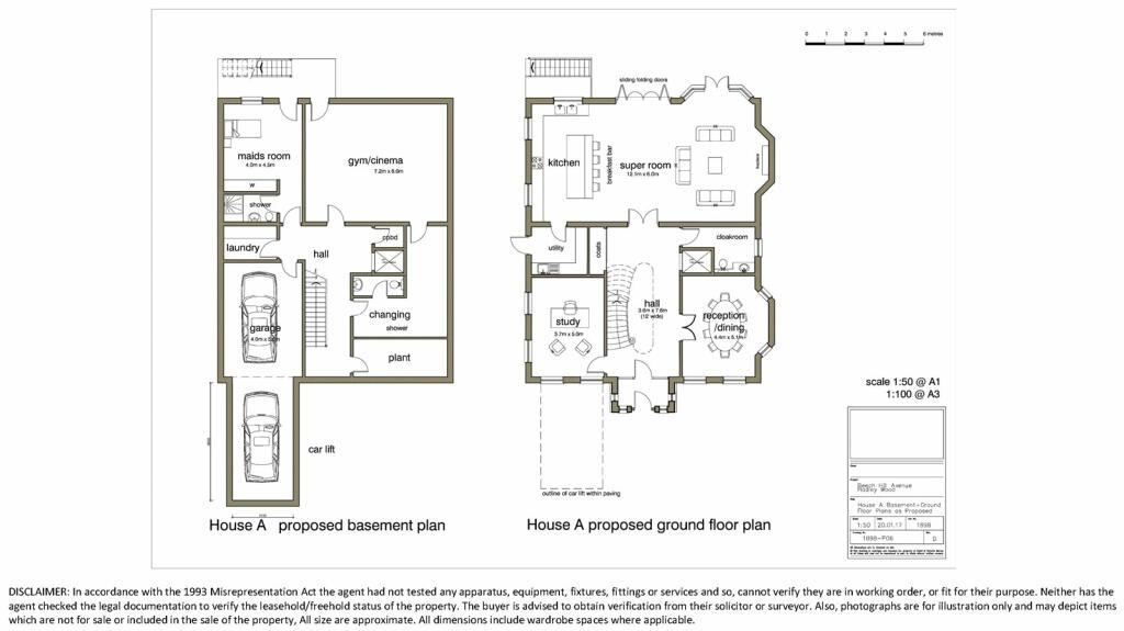 Proposed Plans