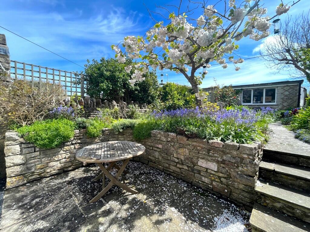 Patio seating area