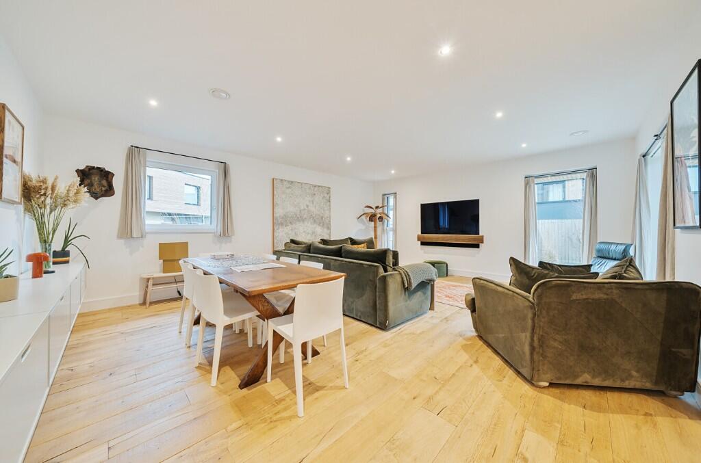 Dining and living ar