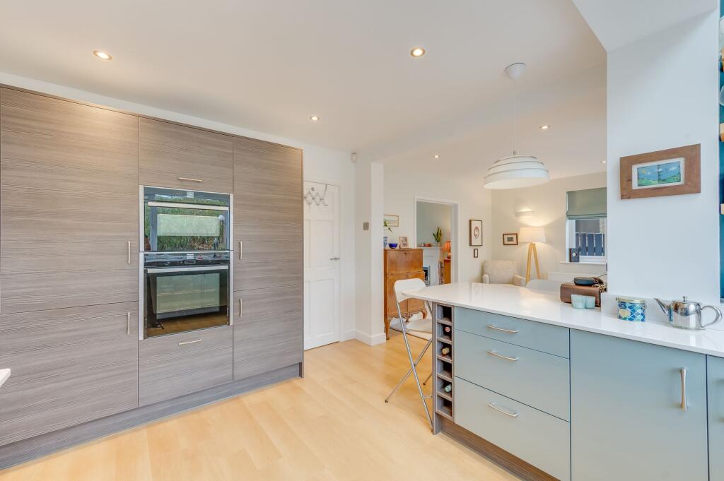 KITCHEN, DINER AND LIVING ROOM