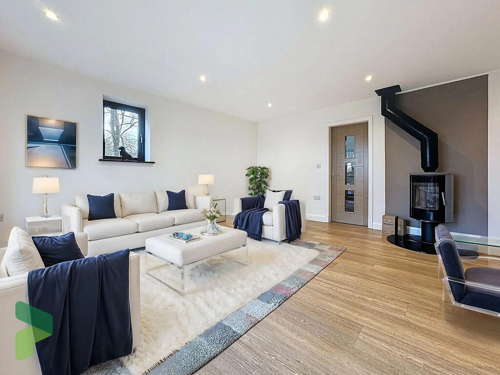 Virtually staged ...