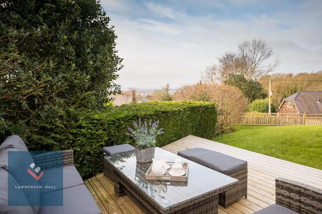 Decked Seating Area