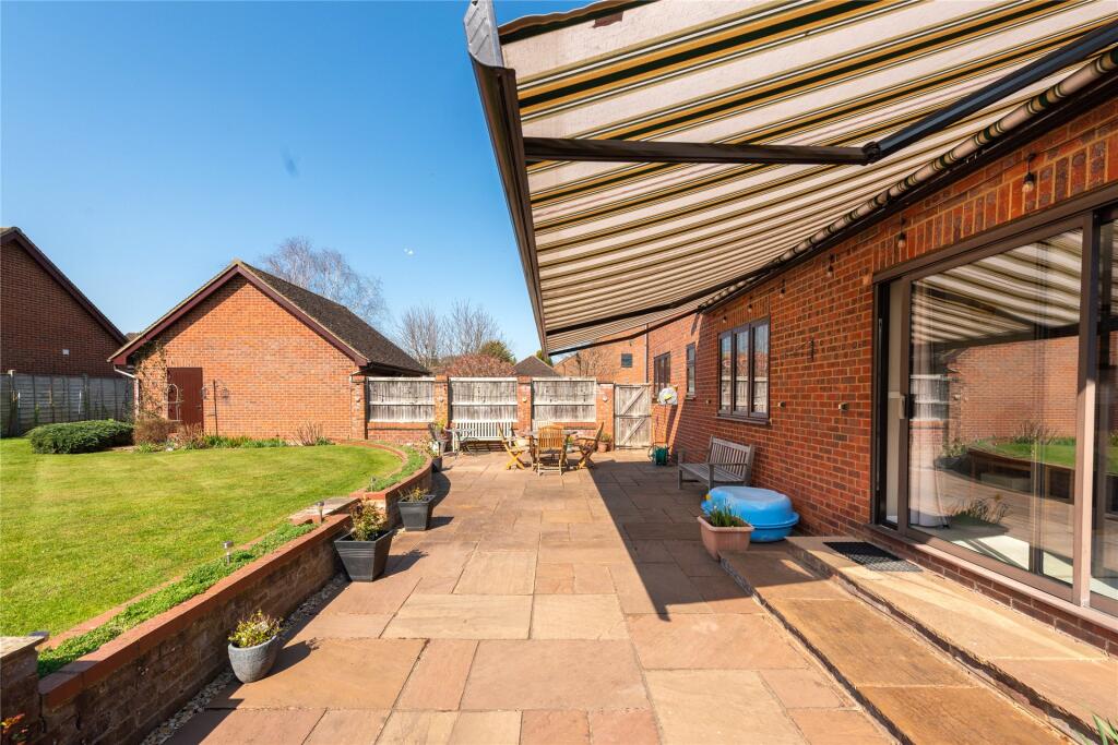 Rear Patio