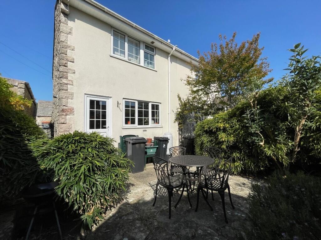 Rear of property