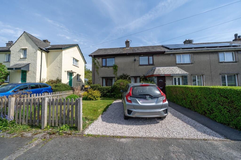 Front exterior and parking