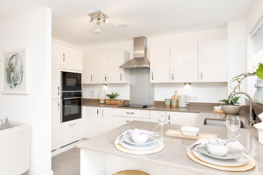 Show home kitchen  