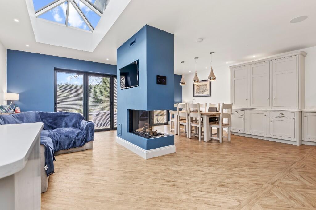 Open plan kitchen