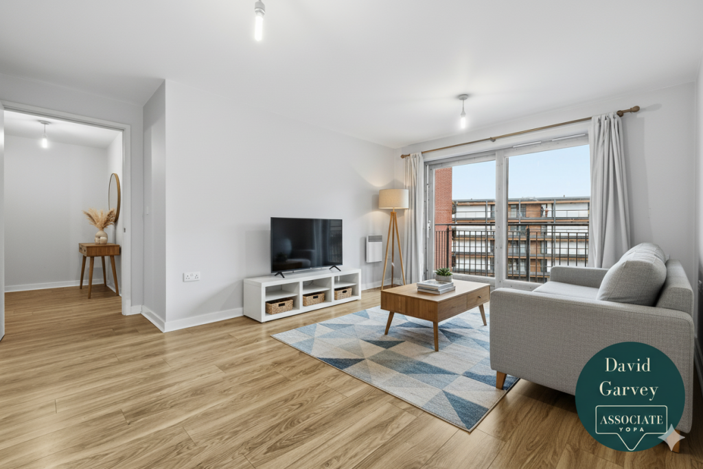 Lounge Digitally Staged