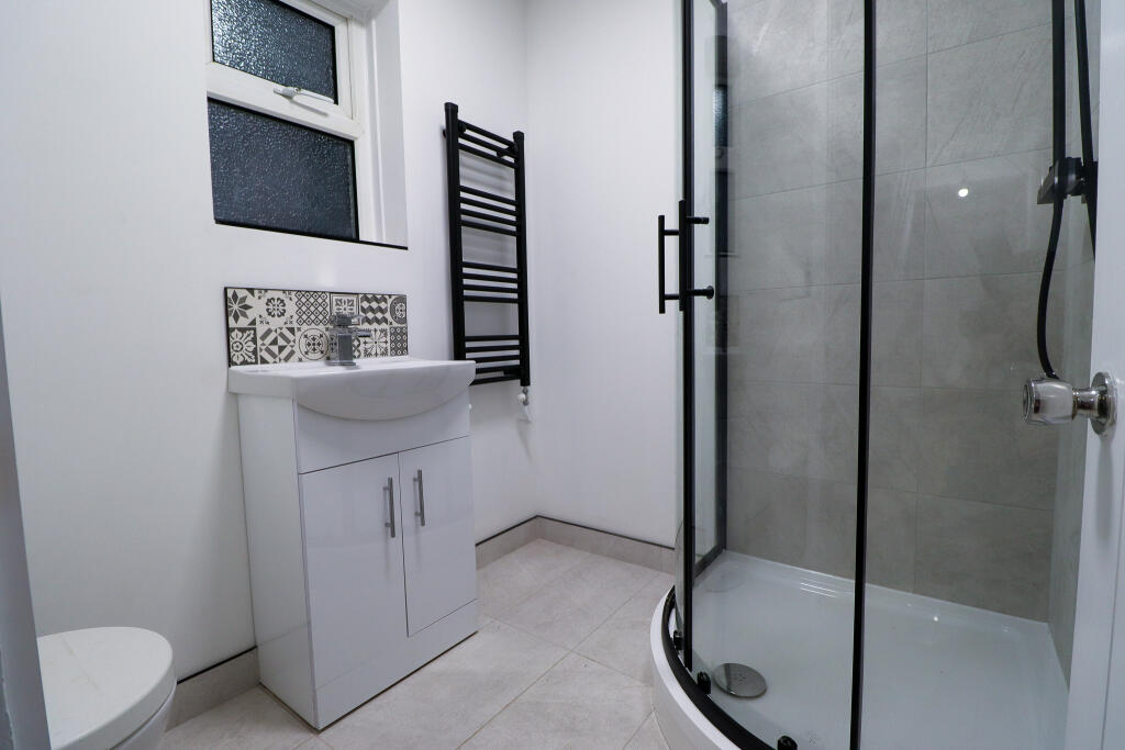 Downstairs shower room