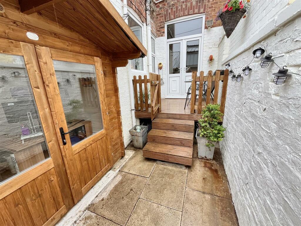 Rear of Property
