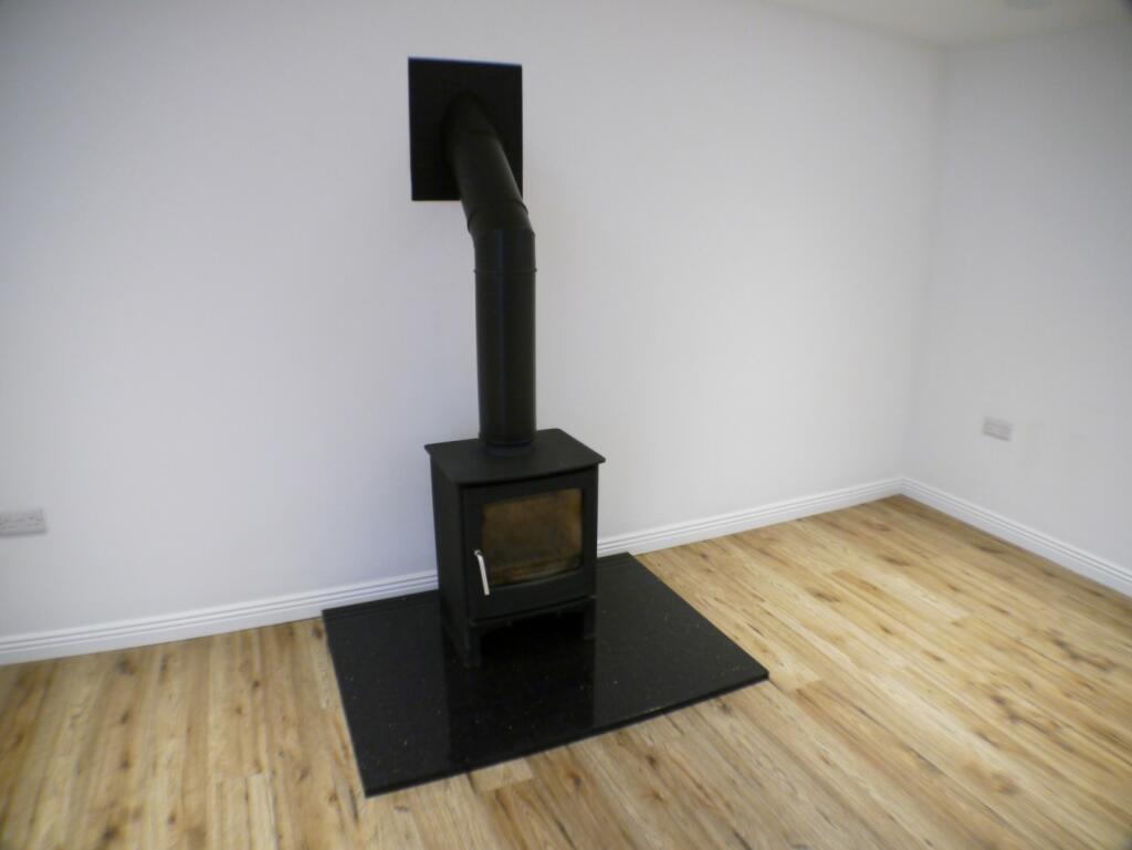 Solid Fuel Log Burne