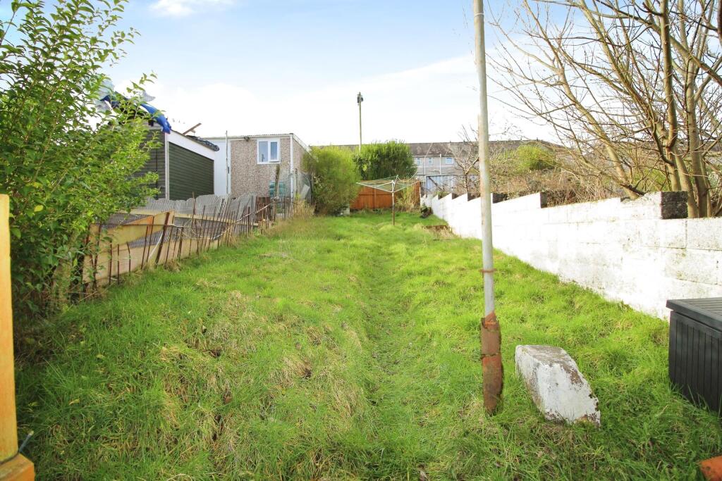 Rear garden to rear