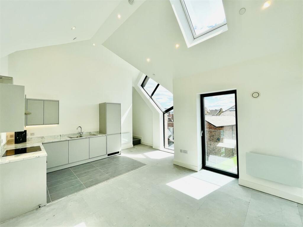 Living Room and Dining Kitchen