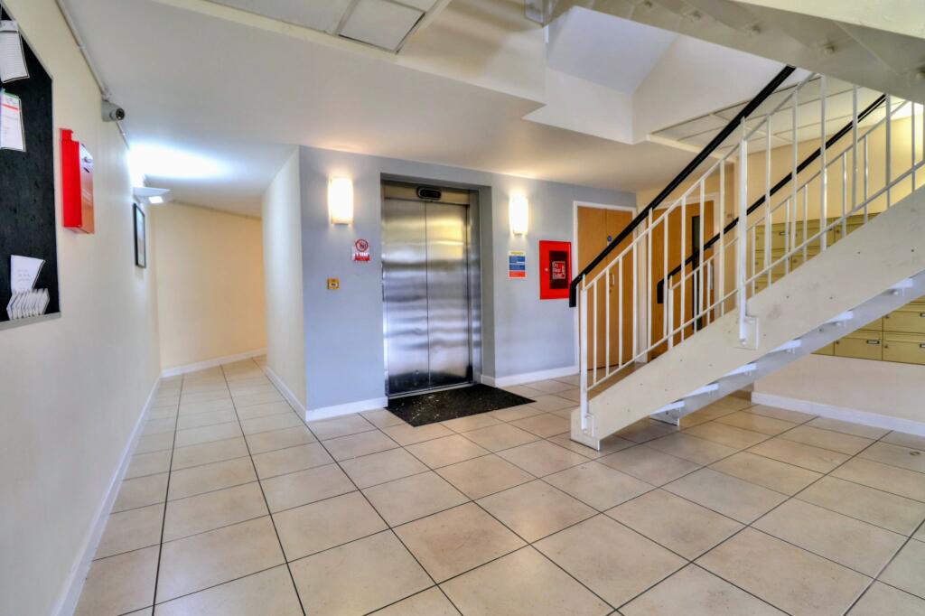 Communal entrance and lift