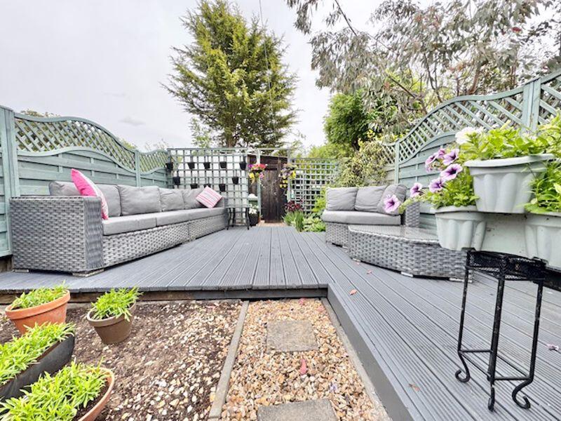Raised decking area