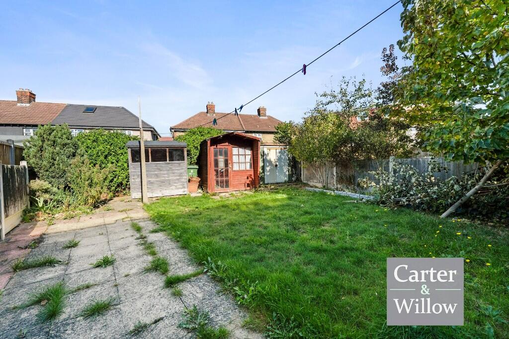 Private rear garden 