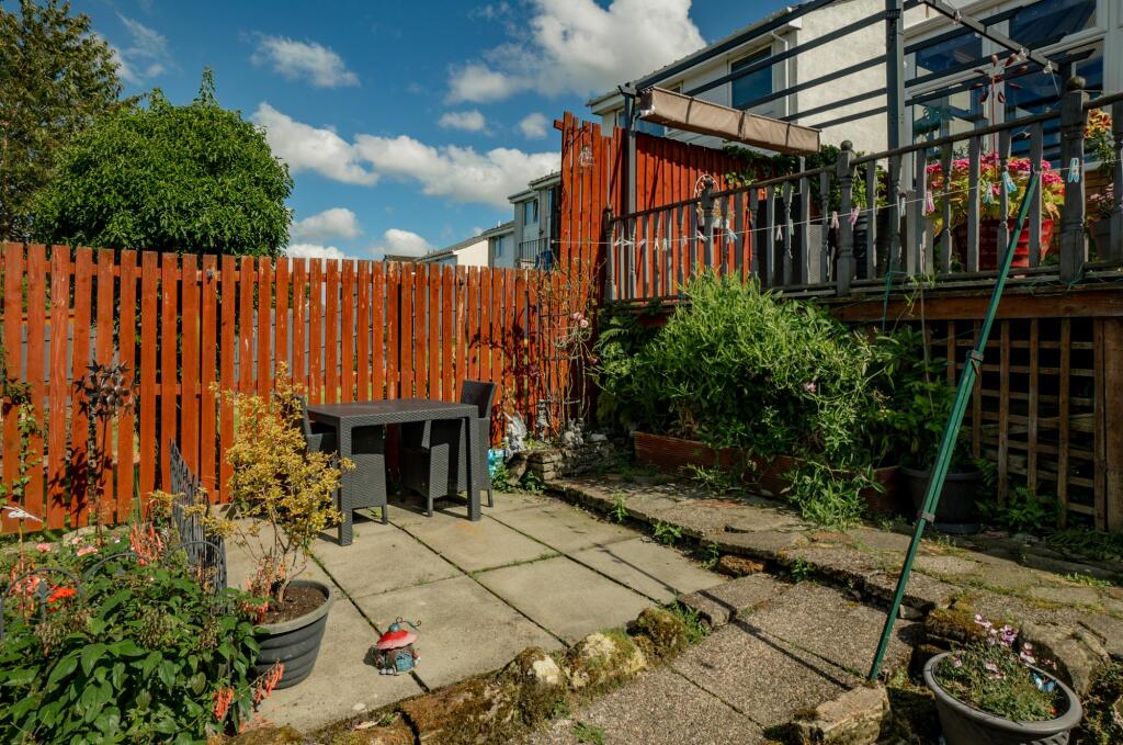Rear garden