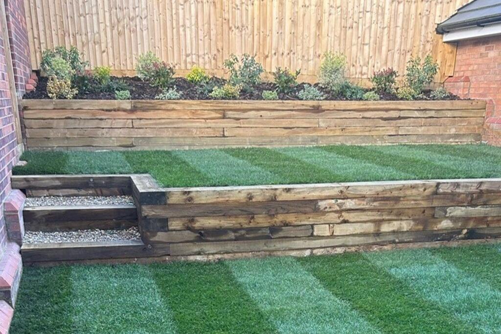 With a professional designed and landscaped garden for you to enjoy