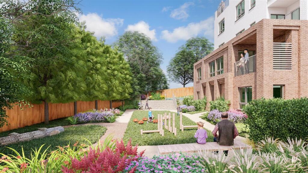 Communal Garden CGI