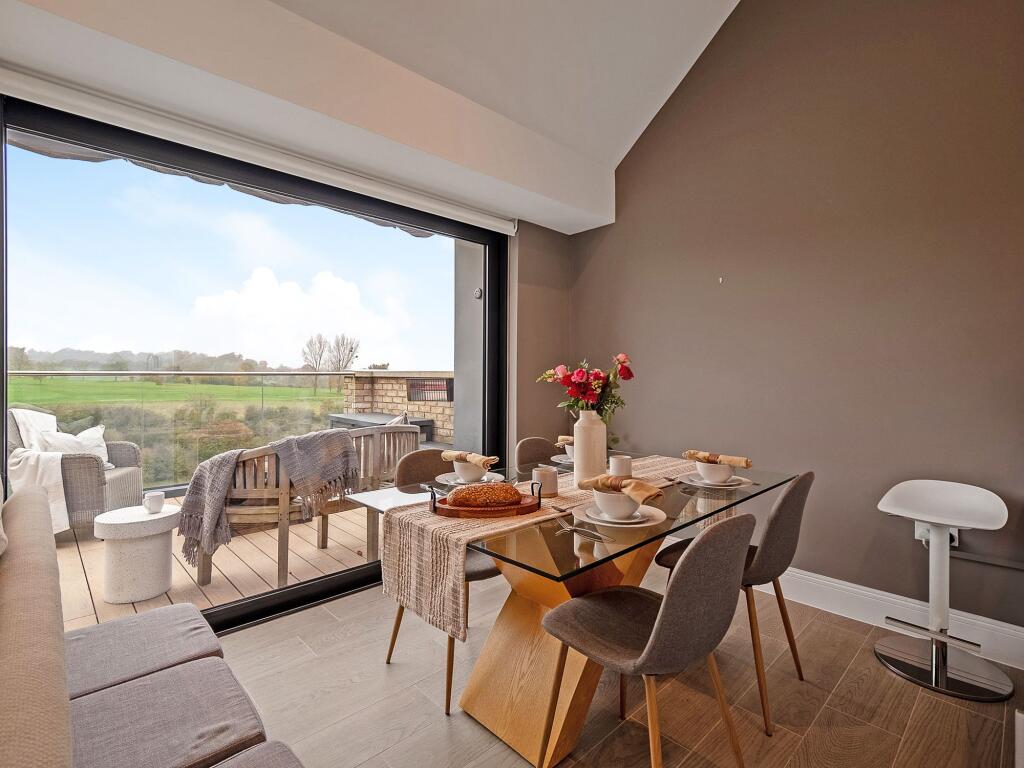 Dining area with view