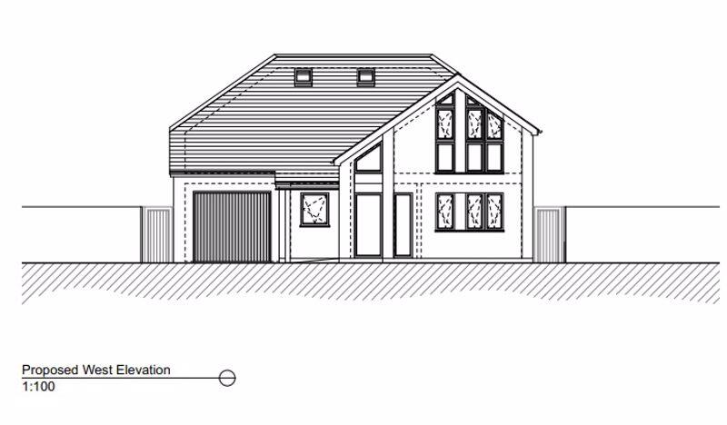 west elevation