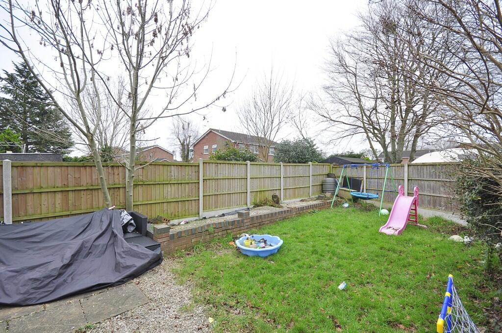 Rear garden