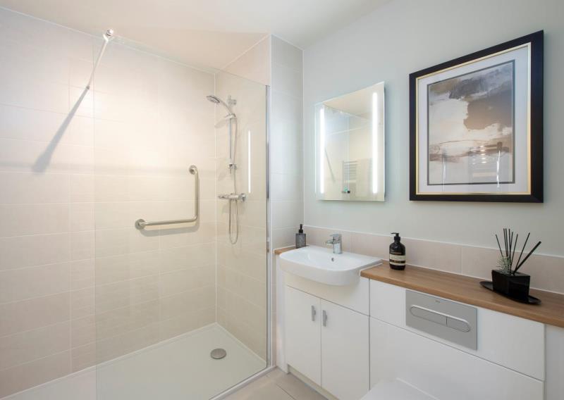 Show home shower room  