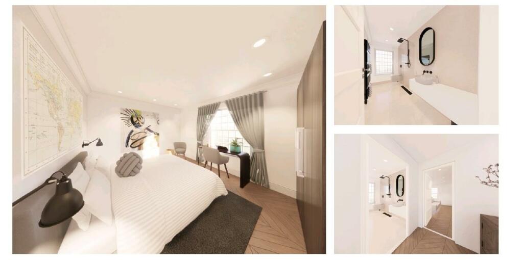 Bedroom &amp; Bathroom