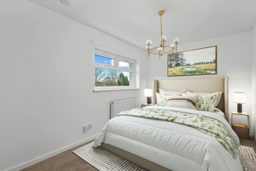 Bedroom 1 - Virtually Staged