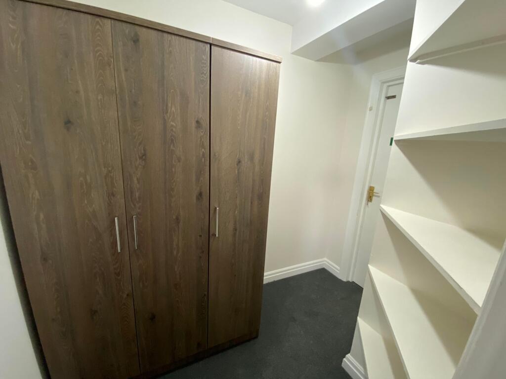 Wardrobe dressing area