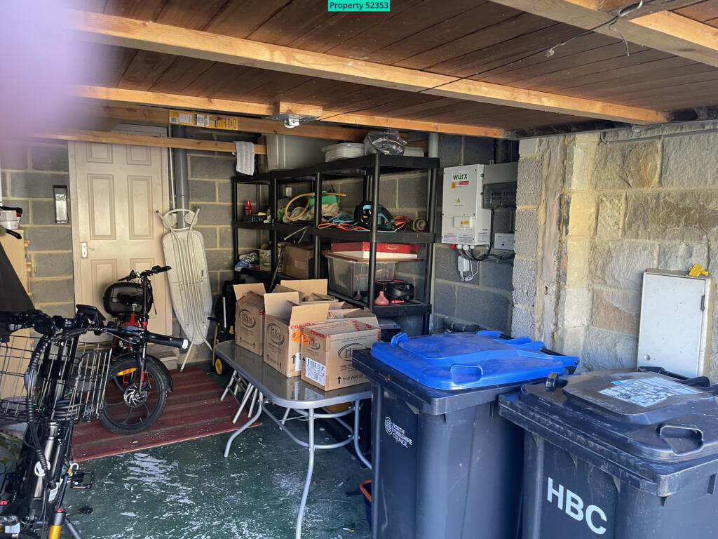 Garage, sorry about the mess