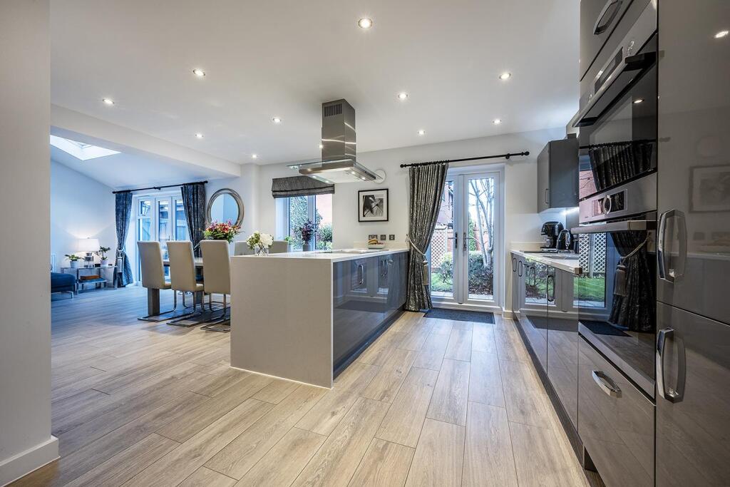 Open plan kitchen